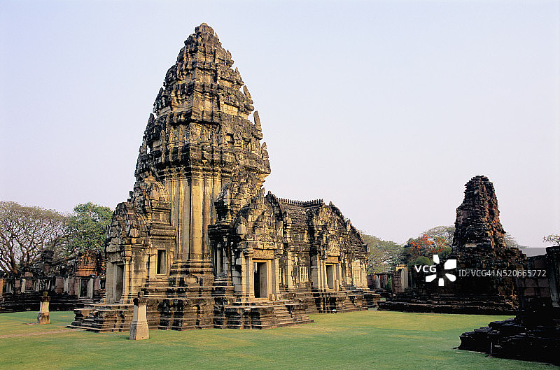 披迈高棉寺庙图片素材