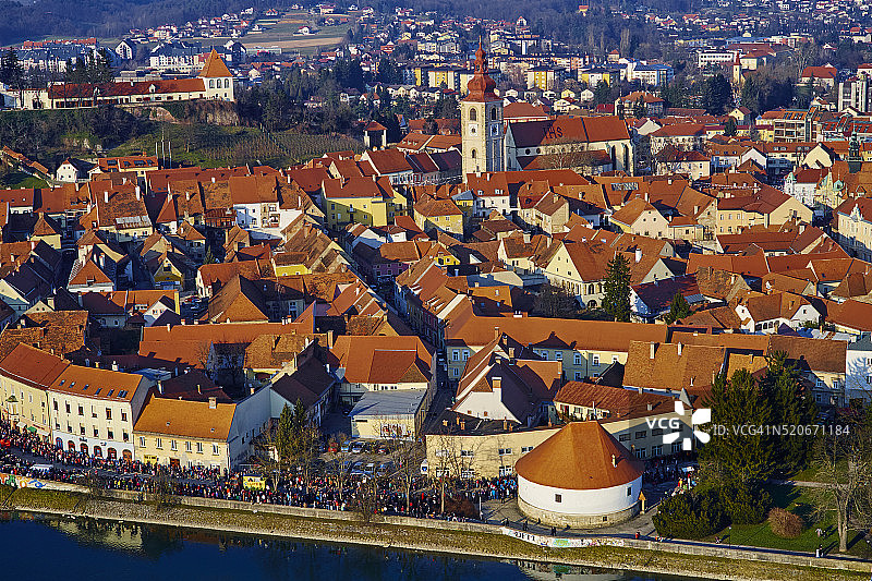 斯洛文尼亚下施蒂利亚地区普图伊图片素材