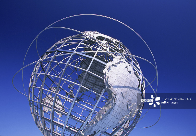 法拉盛草原公园的宇宙神球图片素材