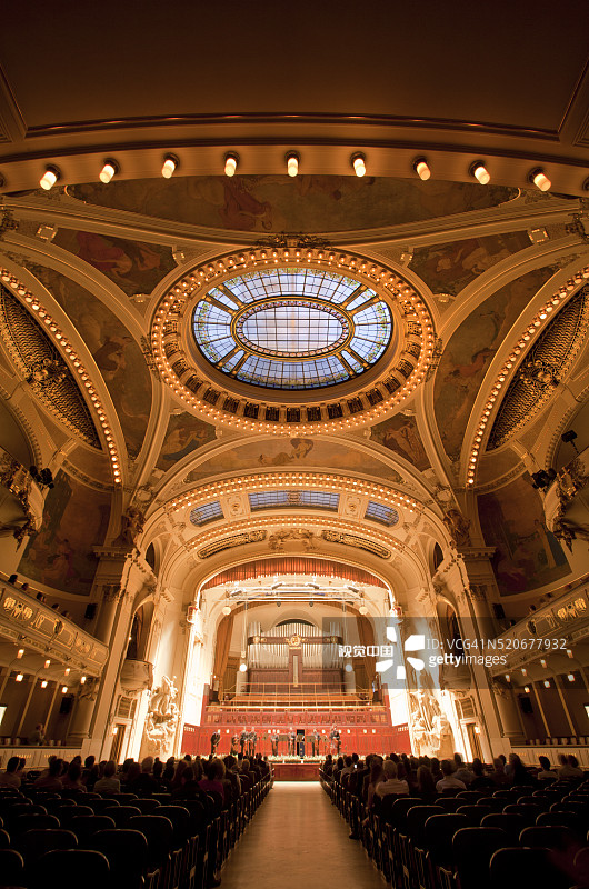 斯美塔那音乐厅图片素材