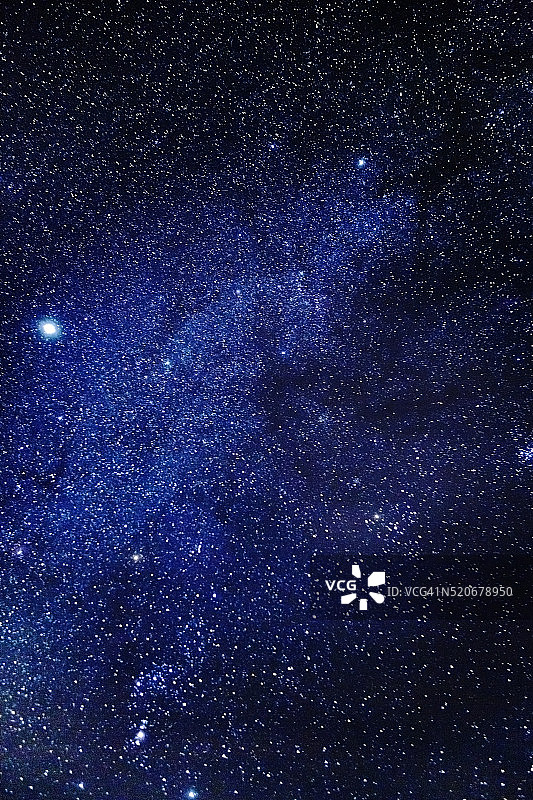 瑞典拉普兰的银河系图片素材