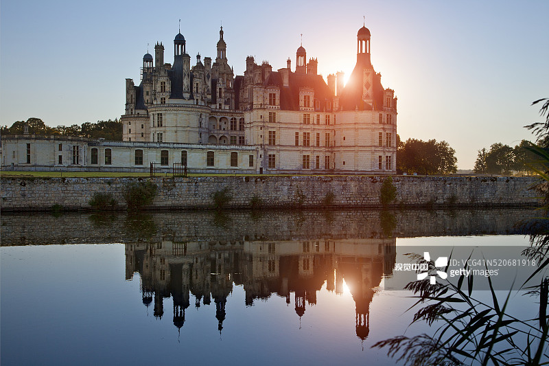 法国香波堡图片素材