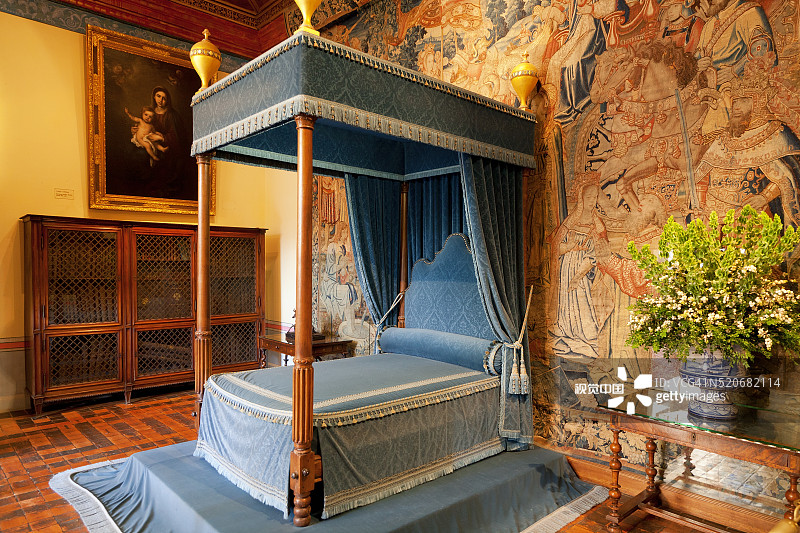 法国卢瓦尔河谷舍农索城堡图片素材