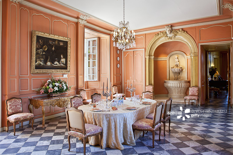 法国卢瓦尔河谷维朗德里城堡图片素材