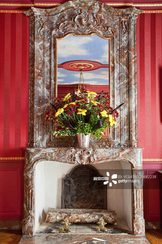 法国卢瓦尔河谷维朗德里城堡图片素材