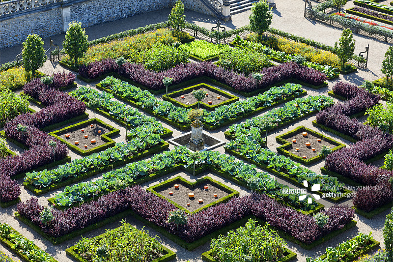 法国卢瓦尔河谷维朗德里城堡图片素材