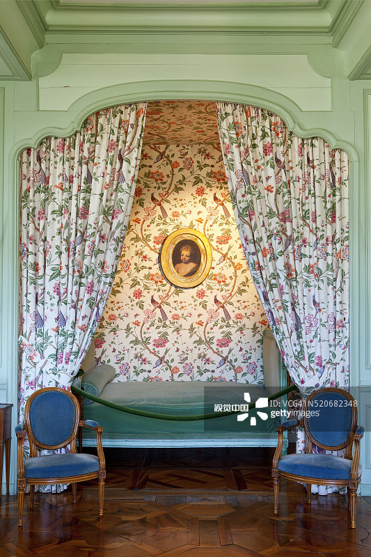 法国卢瓦尔河谷维朗德里城堡图片素材