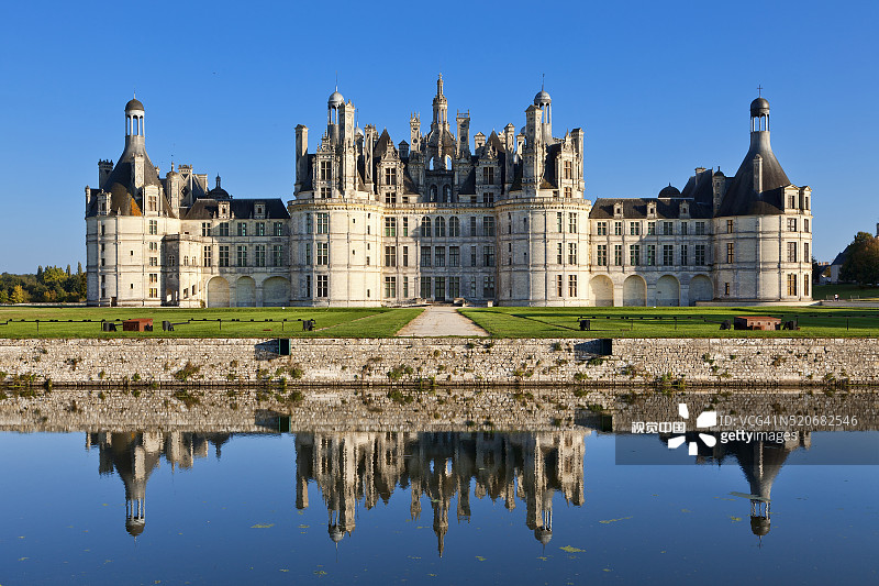 法国香波堡图片素材