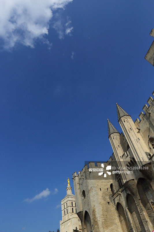 阿维尼翁教皇宫图片素材