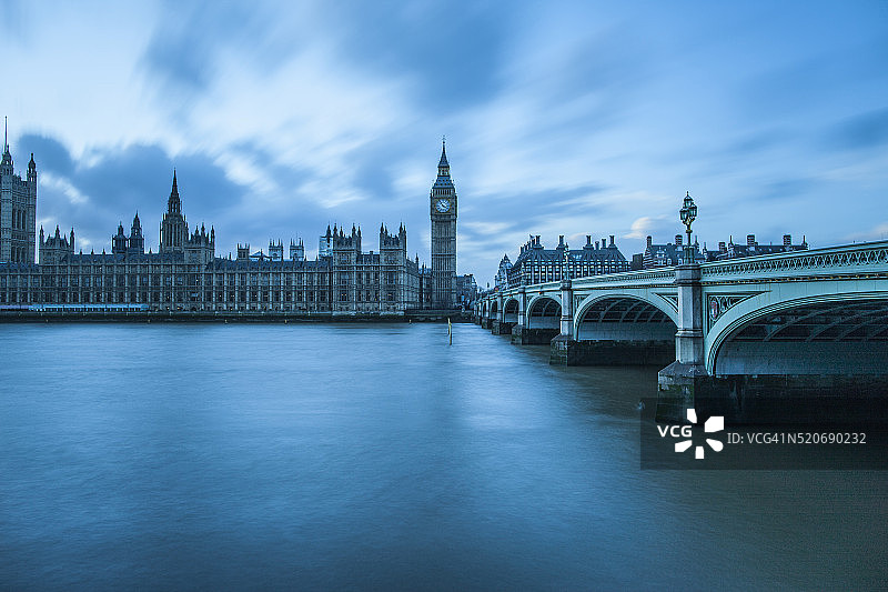 英国伦敦议会大厦图片素材