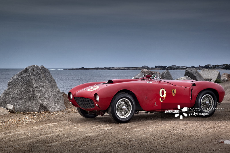 1953年法拉利375MM Pinin Farina Spider图片素材