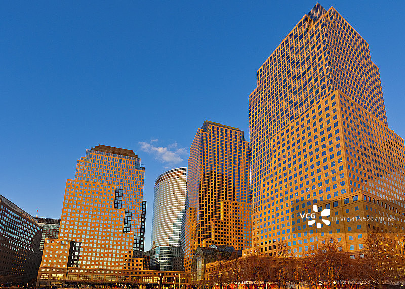 纽约世界金融中心图片素材