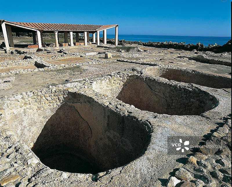 突尼斯 - 考古学 - 纳布勒考古博物馆图片素材