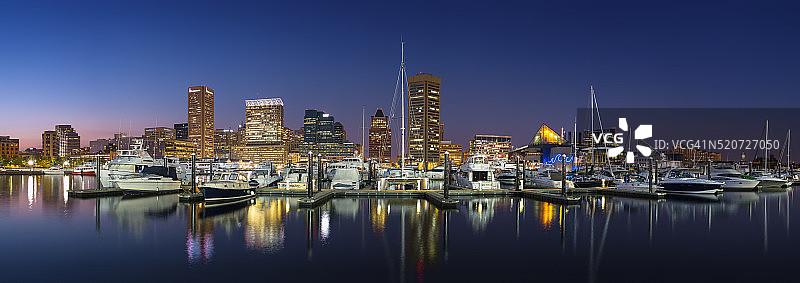 巴尔的摩内港图片素材