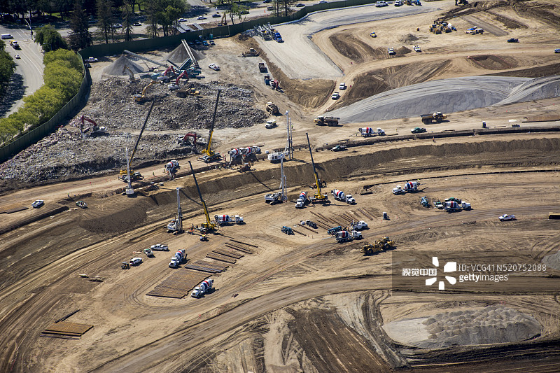 苹果公司总部图片素材