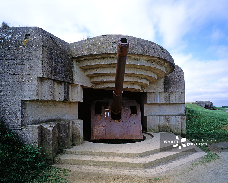 隆格-叙尔-梅尔德国炮兵阵地图片素材
