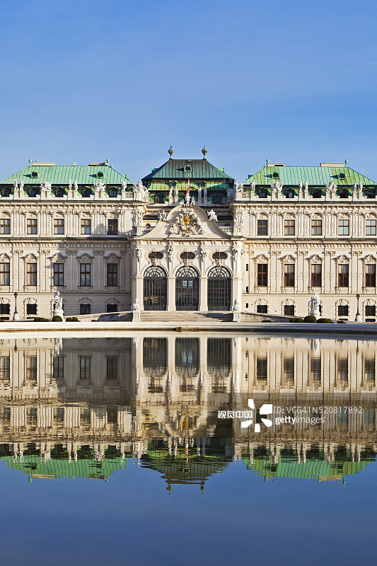 维也纳美景宫图片素材