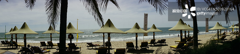 越南潘切附近的美奈海滩图片素材