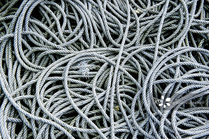渔民的绳索图片素材
