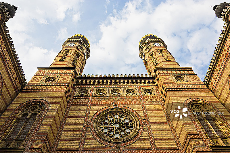 布达佩斯犹太会堂图片素材