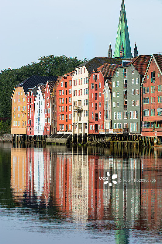 挪威特隆赫姆风光图片素材