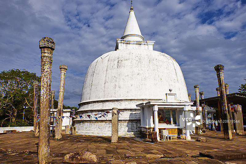 斯里兰卡阿努拉德普勒兰卡拉玛寺图片素材