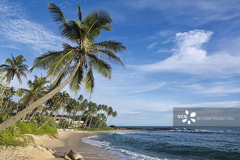 戈德拉韦拉海滩，坦加拉，斯里兰卡图片素材