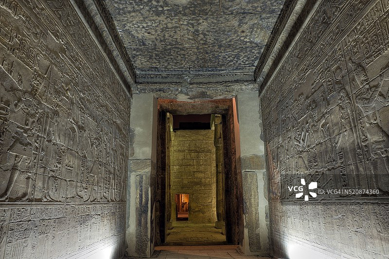 联合国教科文组织世界遗产：卢克索神庙至圣所图片素材