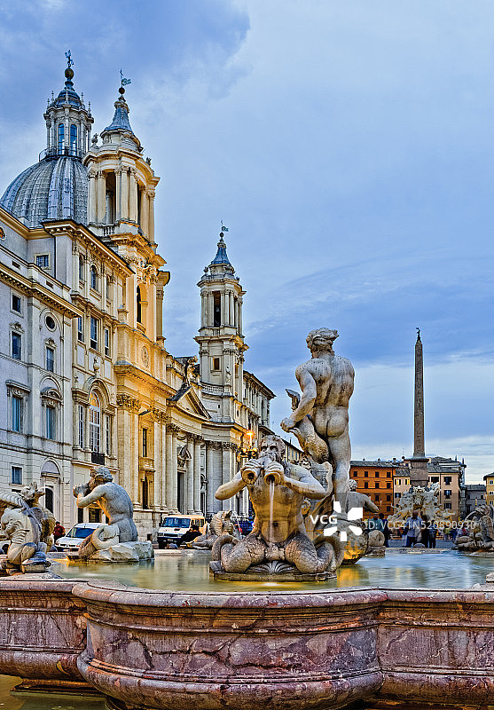 意大利罗马纳沃纳广场图片素材