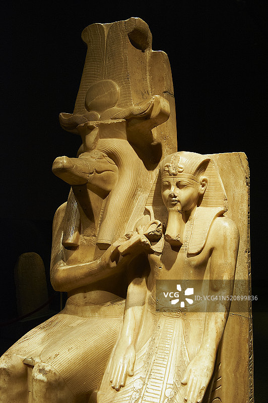 埃及尼罗河谷卢克索考古博物馆图片素材