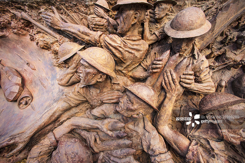 英国伦敦不列颠战役纪念碑图片素材