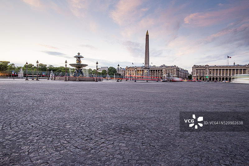 法国巴黎的协和广场图片素材