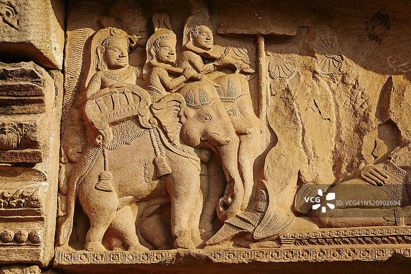 泰国武里南府帕侬蓝寺图片素材