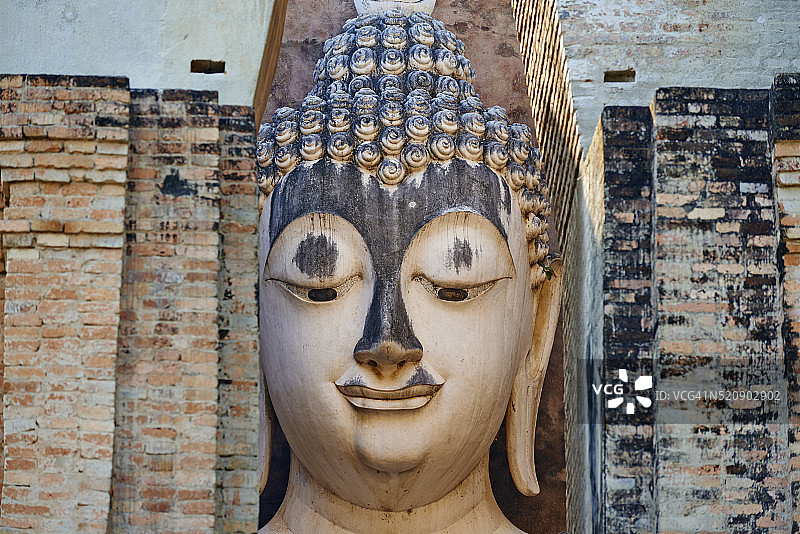 泰国素可泰历史公园西春寺图片素材