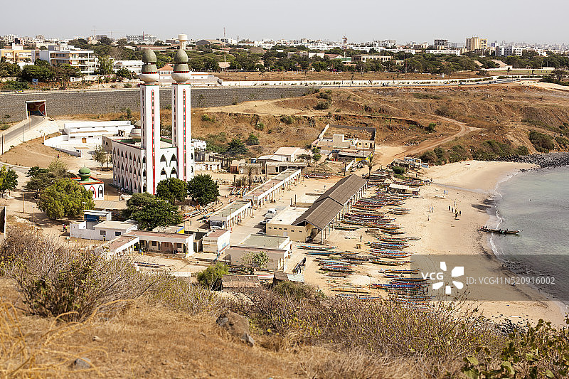 塞内加尔达喀尔的神圣清真寺图片素材