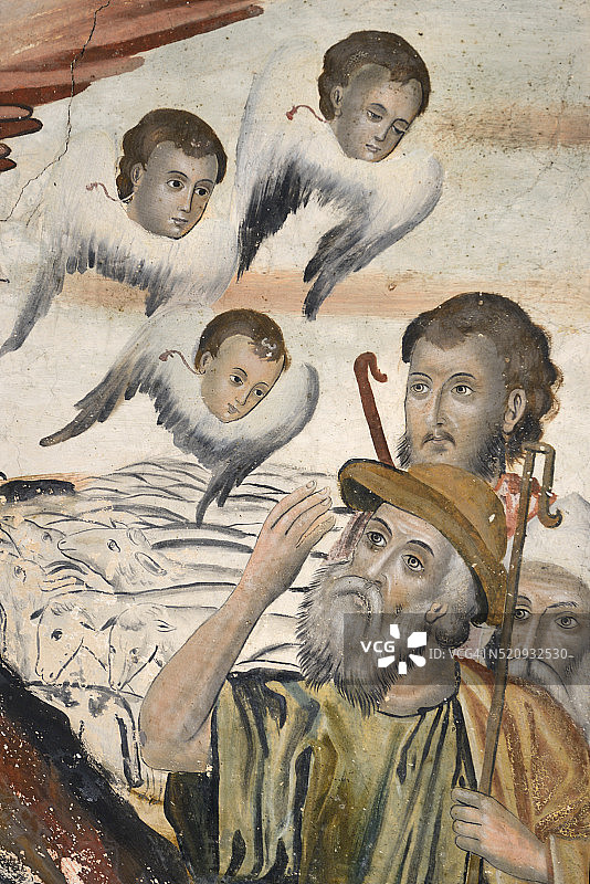 希腊哈尔基季基阿陀斯山半岛，世界遗产伊维龙修道院图片素材