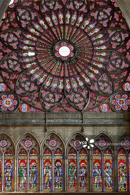 特鲁瓦圣彼得和圣保罗大教堂图片素材