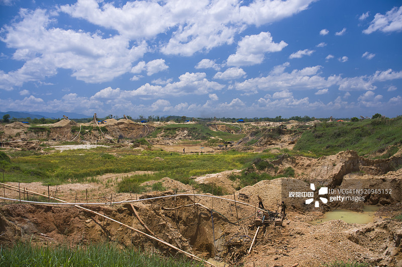 马塔普拉钻石矿图片素材