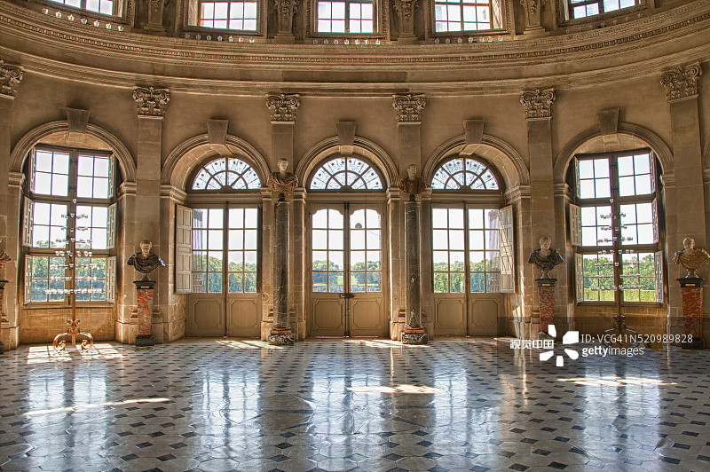 沃勒维孔特城堡，法国图片素材