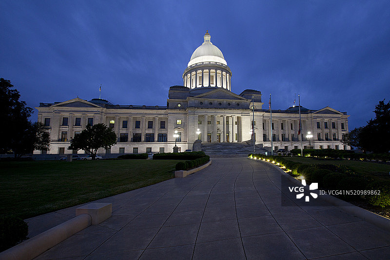 阿肯色州议会大厦，小石城图片素材