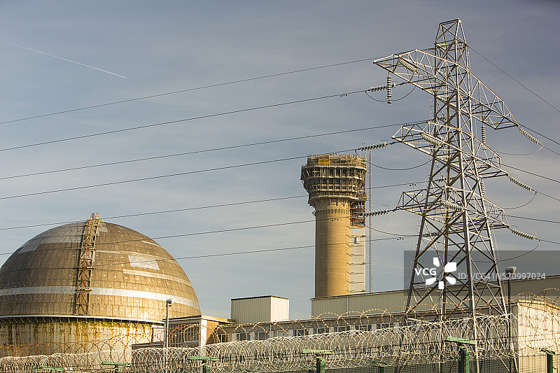 塞拉菲尔德核电站临近海斯卡图片素材