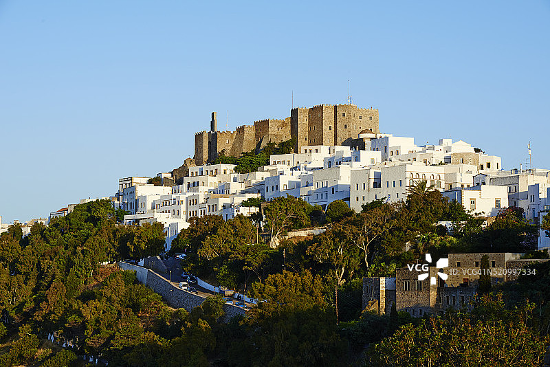 希腊帕特莫斯圣约翰修道院图片素材