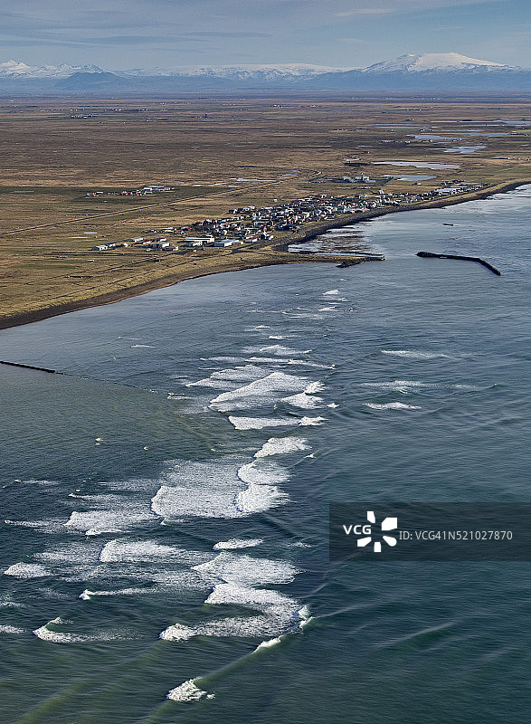 冰岛埃拉尔巴基镇图片素材
