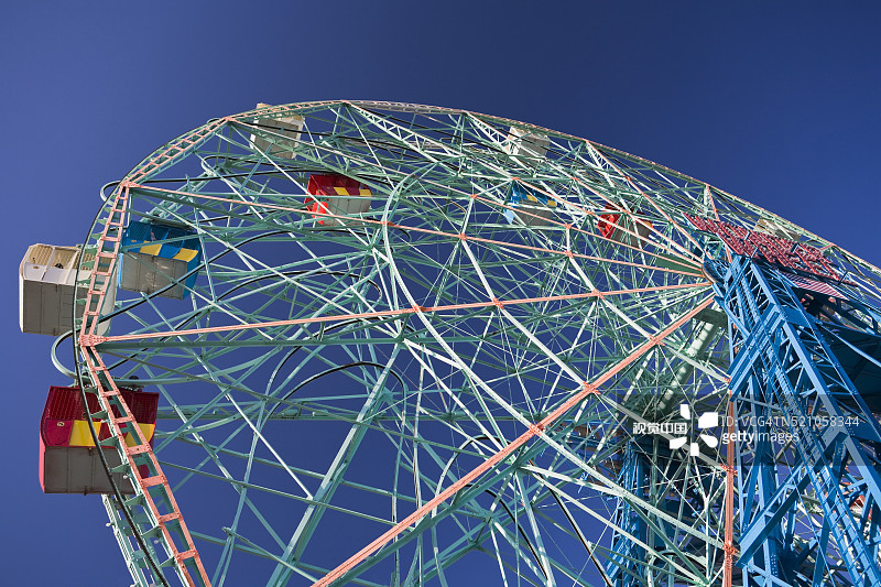 康尼岛的仙女轮图片素材