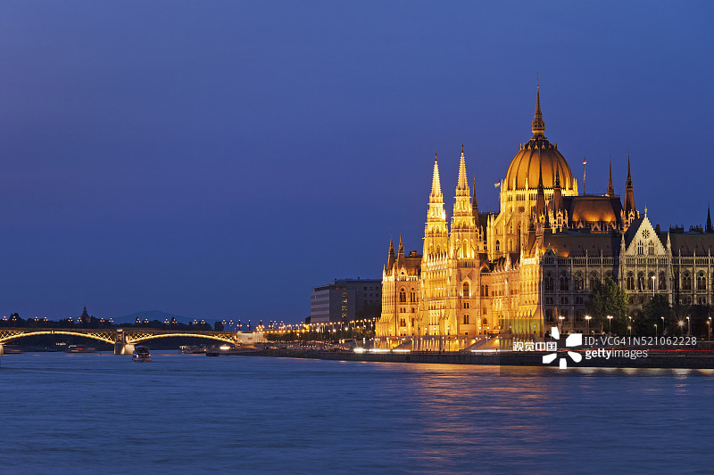 布达佩斯国会大厦图片素材