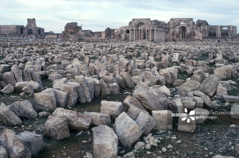 伊拉克中东哈特拉古帕提亚遗址图片素材