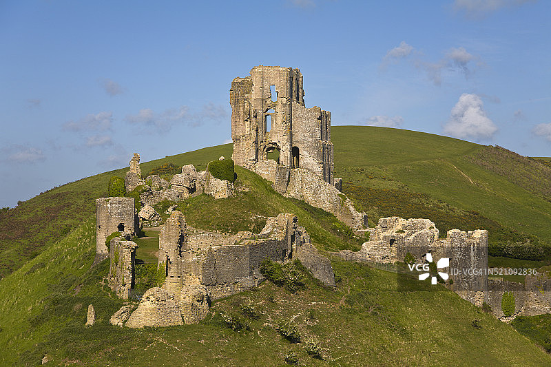 珀贝克岛科夫城堡遗址图片素材