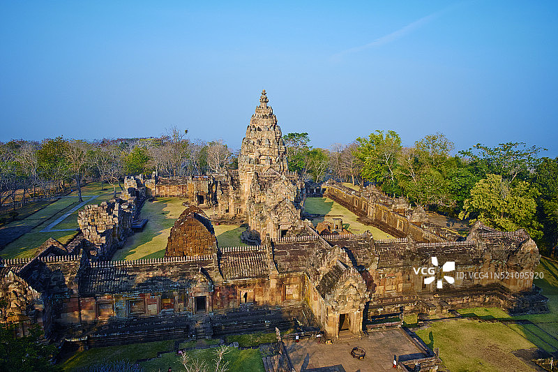 泰国武里南府帕侬蓝寺图片素材