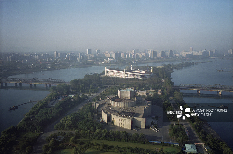 羊角岛体育场，平壤图片素材