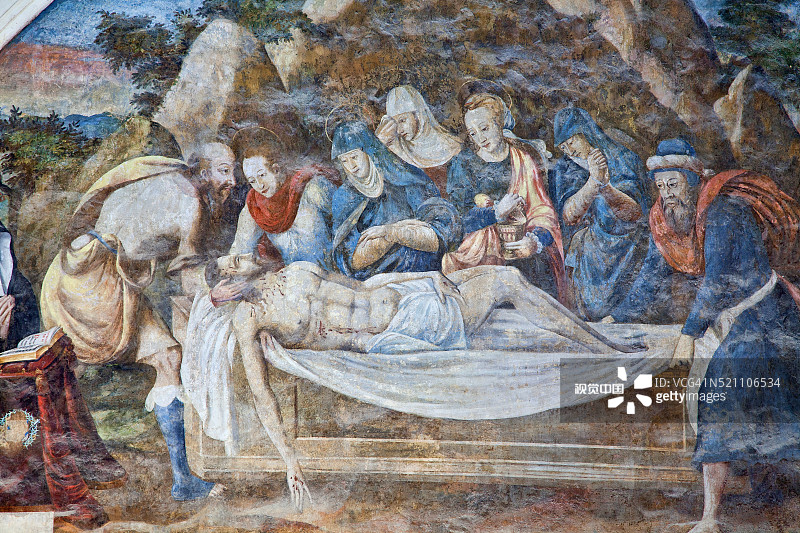 法国丰特夫罗修道院图片素材